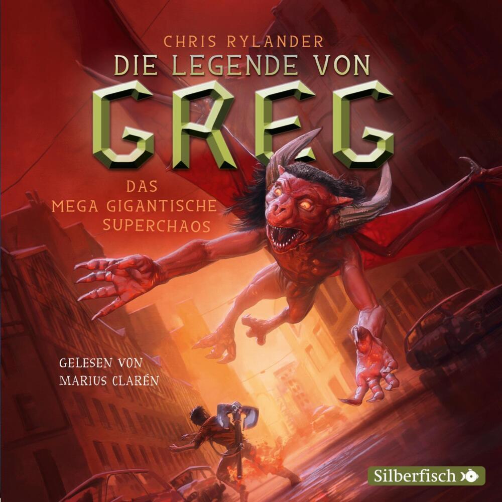Cover: 9783745602272 | Die Legende von Greg 2: Das mega gigantische Superchaos, 5 Audio-CD