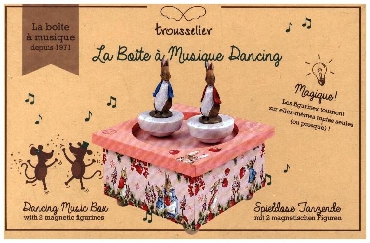 Cover: 3457019604670 | Troussellier - Spieluhr tanzend Peter Hase, Erdbeeren magnetisch