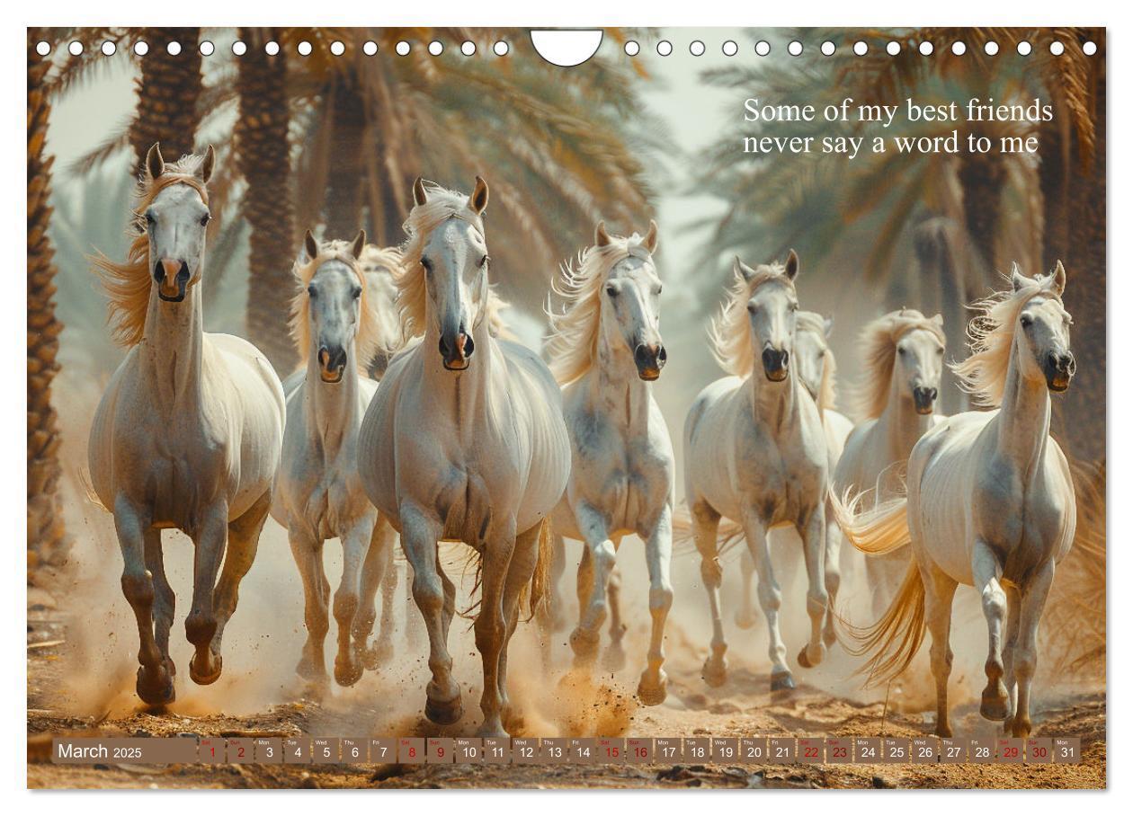 Bild: 9781325980727 | A Horse Makes You Complete (Wall Calendar 2025 DIN A4 landscape),...