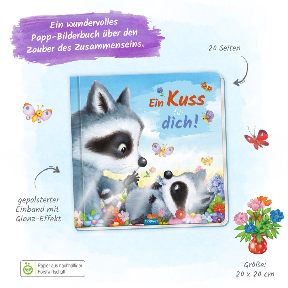 Bild: 9783965528758 | Trötsch Pappenbuch mit Reimen Ein Kuss für dich! | Co.KG | Buch | 2023