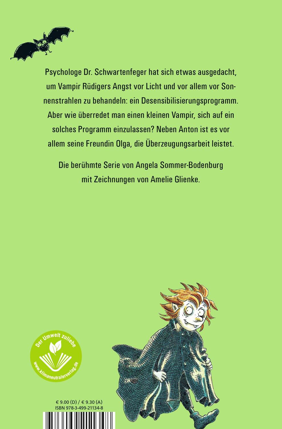 Rückseite: 9783499211348 | Der kleine Vampir in der Höhle des Löwen | Angela Sommer-Bodenburg