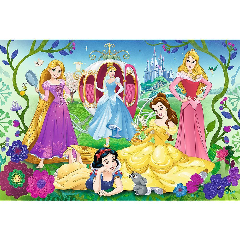 Bild: 5900511530179 | Junior Glitzer Puzzle 70 Teile Disney Princess | Spiel | Kartonage