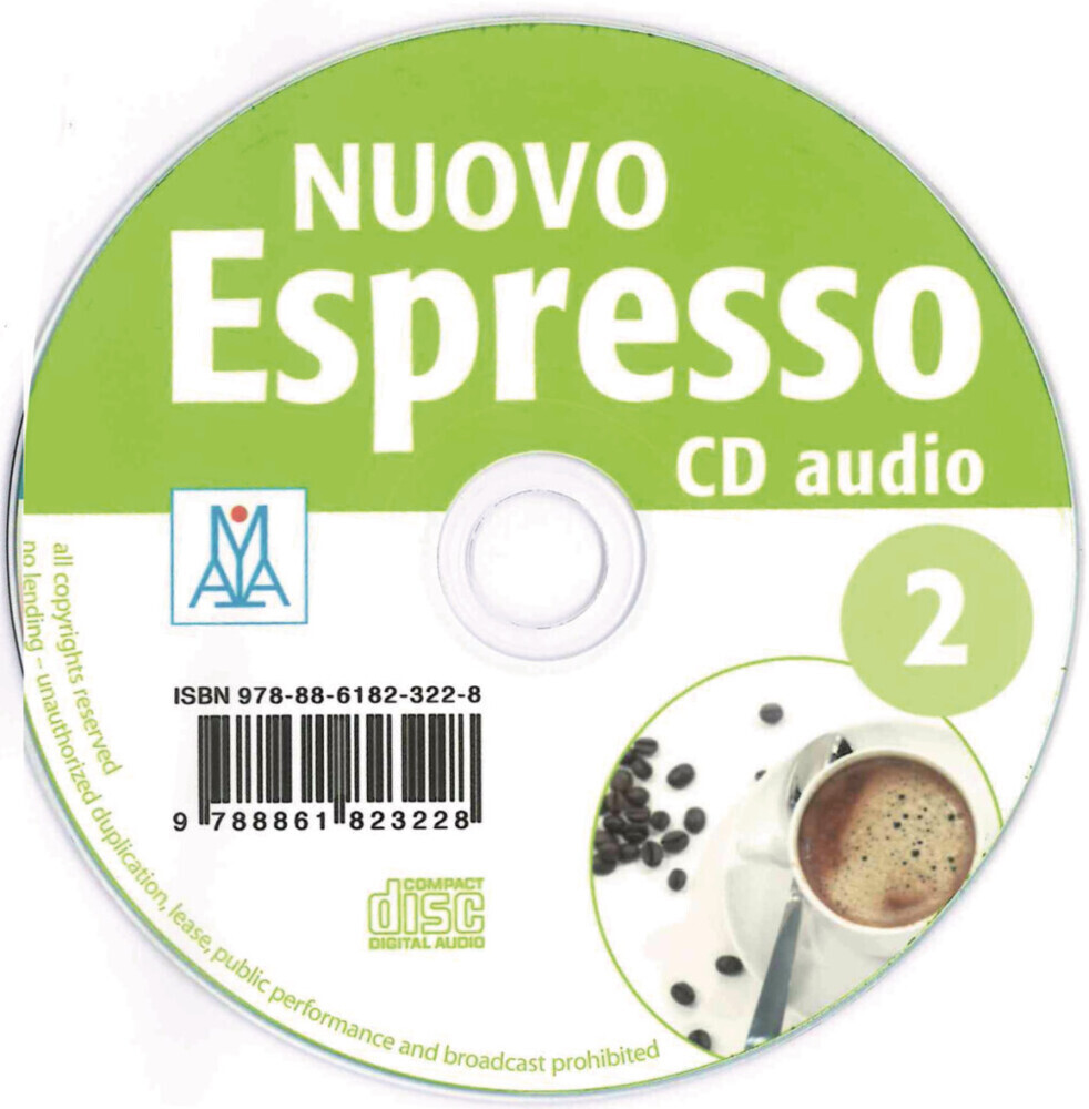 Cover: 9783192554667 | Nuovo Espresso 2 - einsprachige Ausgabe | corso di italiano / Audio-CD