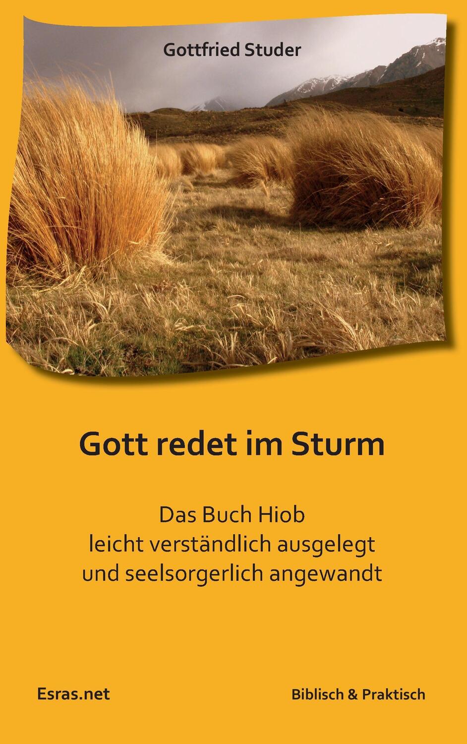Cover: 9783905899191 | Gott redet im Sturm | Gottfried Studer | Taschenbuch | Paperback