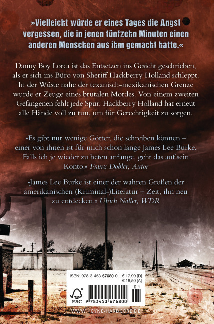 Bild: 9783453676800 | Glut und Asche | Thriller | James Lee Burke | Taschenbuch | 704 S.