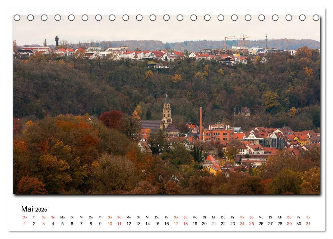 Bild: 9783435732425 | Aus der Ferne: Schwäbisch Hall 2025 (Tischkalender 2025 DIN A5...