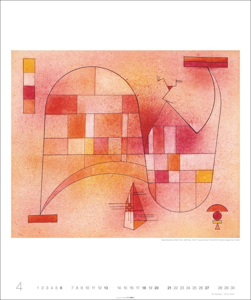 Bild: 9783839901007 | Wassily Kandinsky Edition Kalender 2025 | Kalender | Spiralbindung