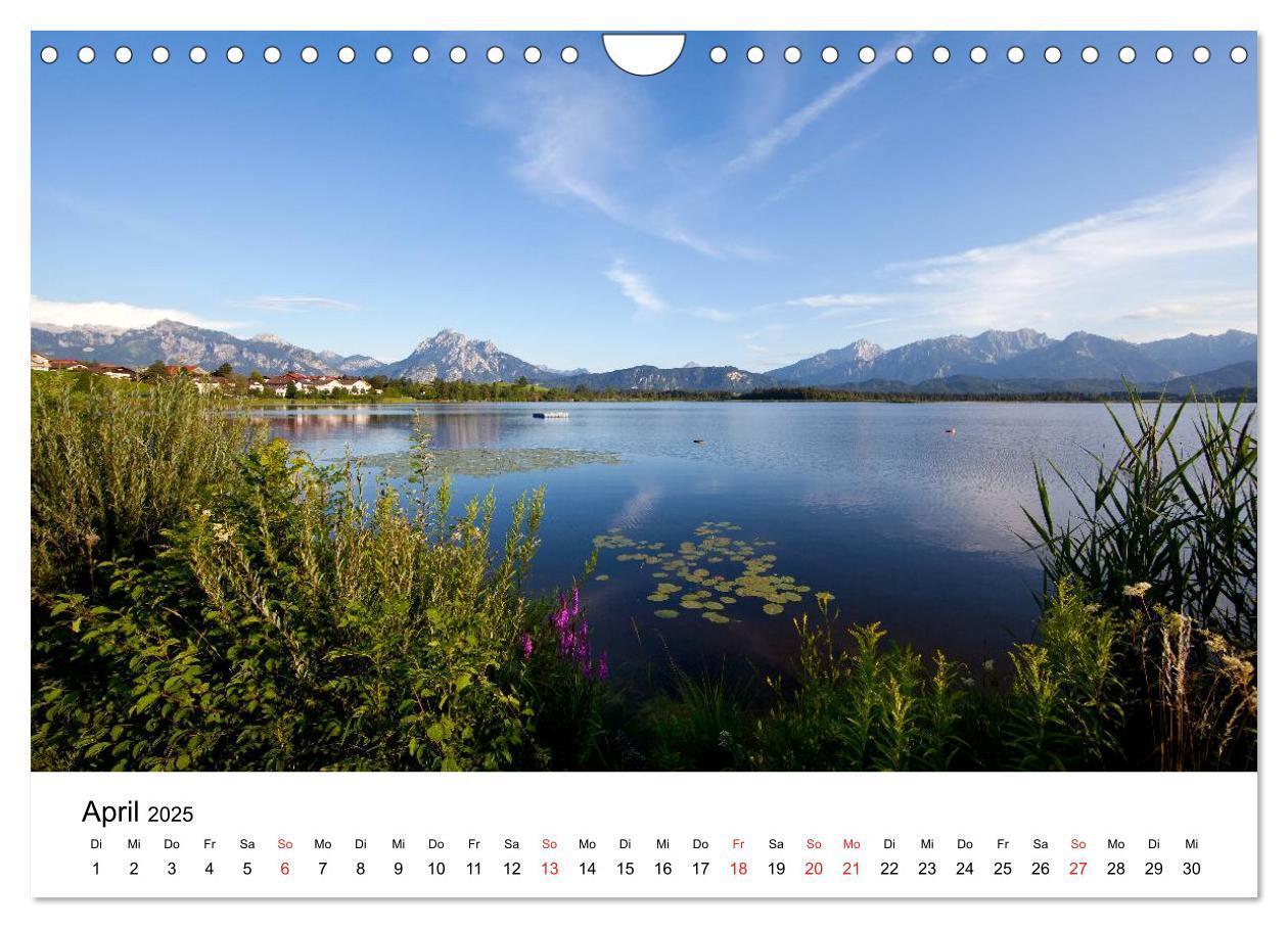 Bild: 9783435485390 | Hopfensee - Riviera des Allgäus (Wandkalender 2025 DIN A4 quer),...