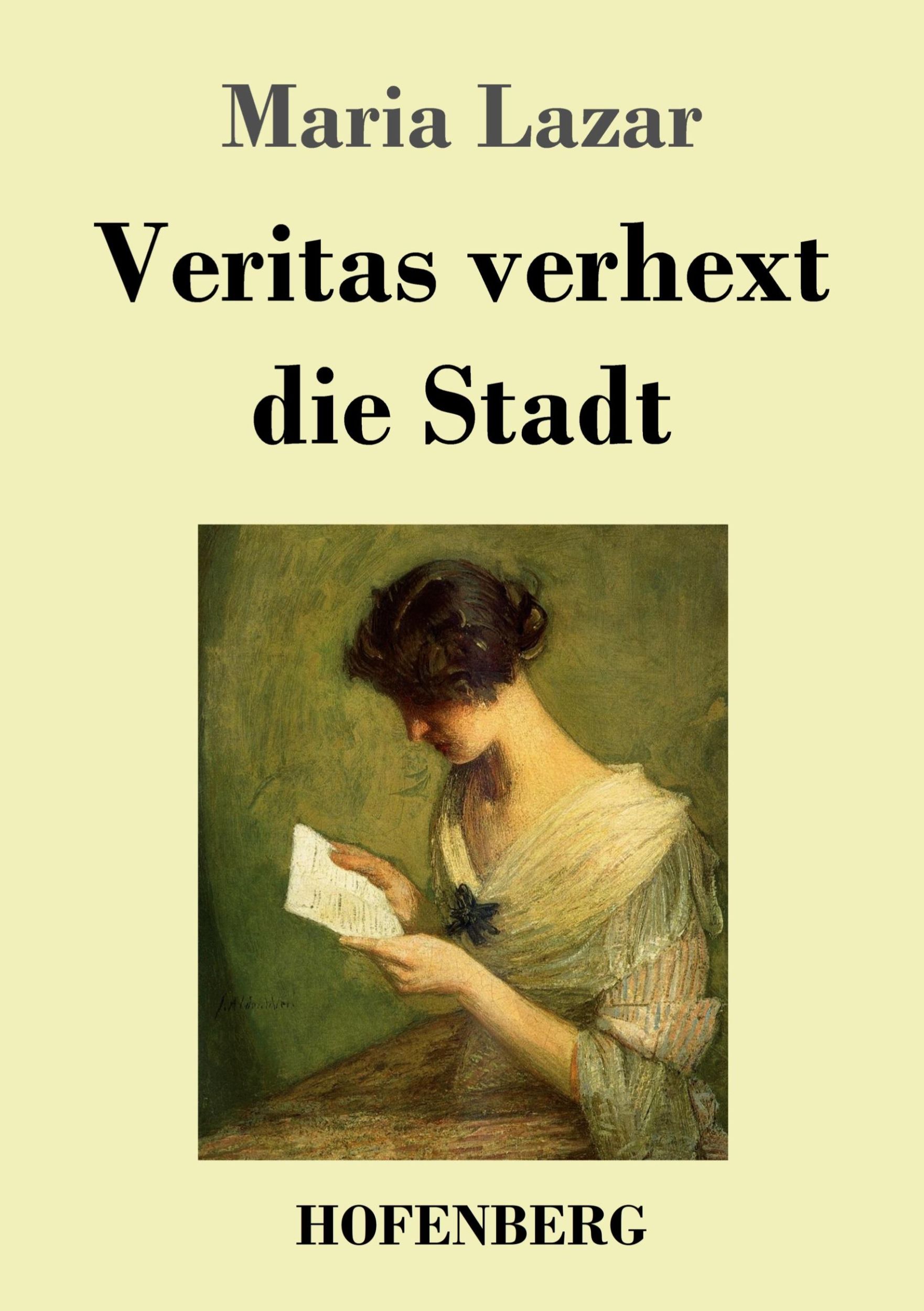 Cover: 9783743745735 | Veritas verhext die Stadt | Maria Lazar | Taschenbuch | Paperback