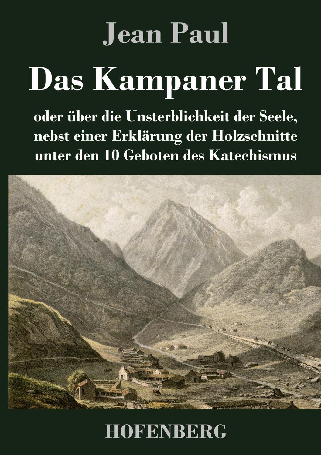 Cover: 9783743729230 | Das Kampaner Tal | Jean Paul | Buch | HC runder Rücken kaschiert