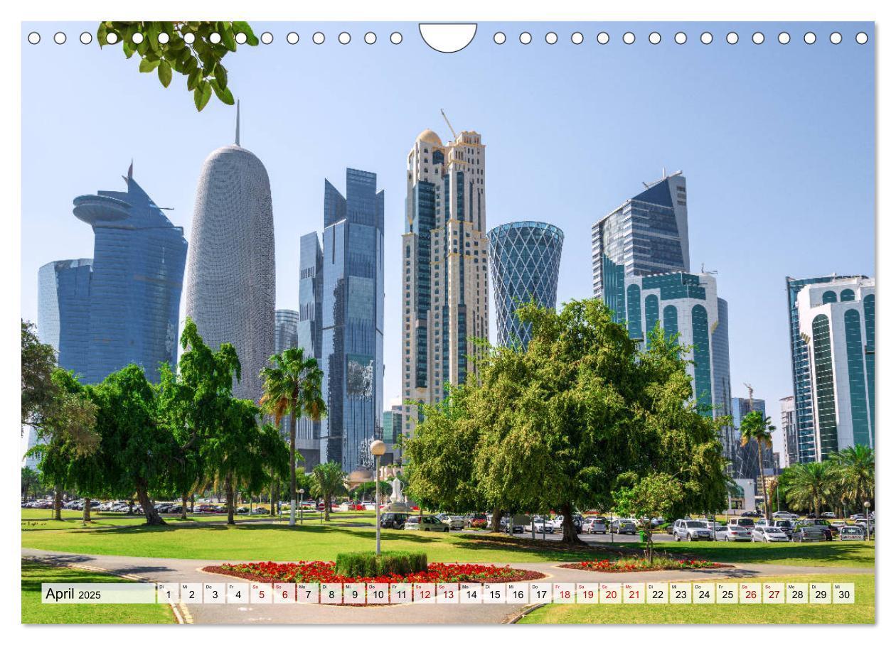 Bild: 9783435142286 | Doha - Hauptstadt von Katar (Wandkalender 2025 DIN A4 quer),...