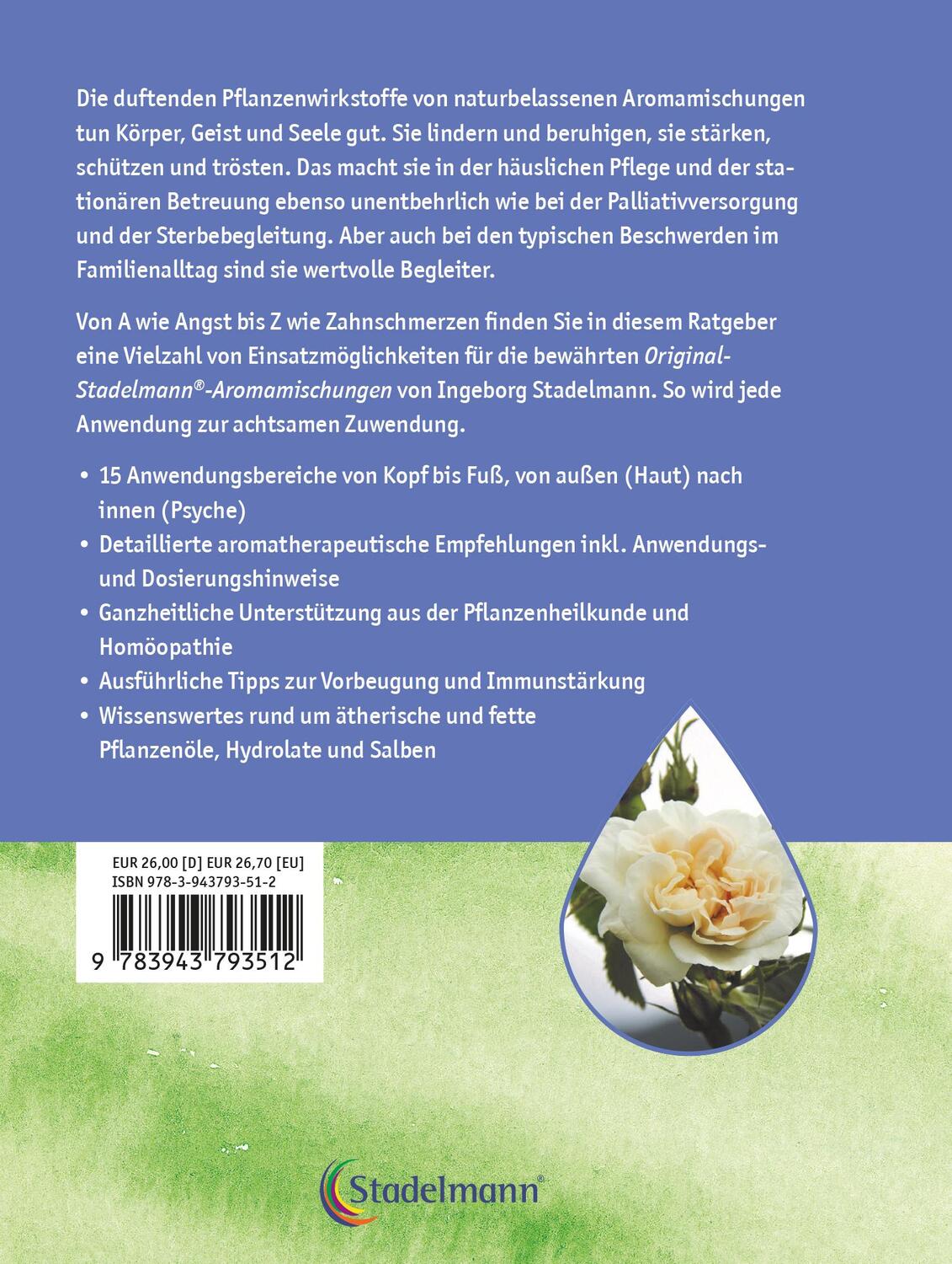 Rückseite: 9783943793512 | Aromapflege - Praktische Aromatherapie für den Pflege- und...