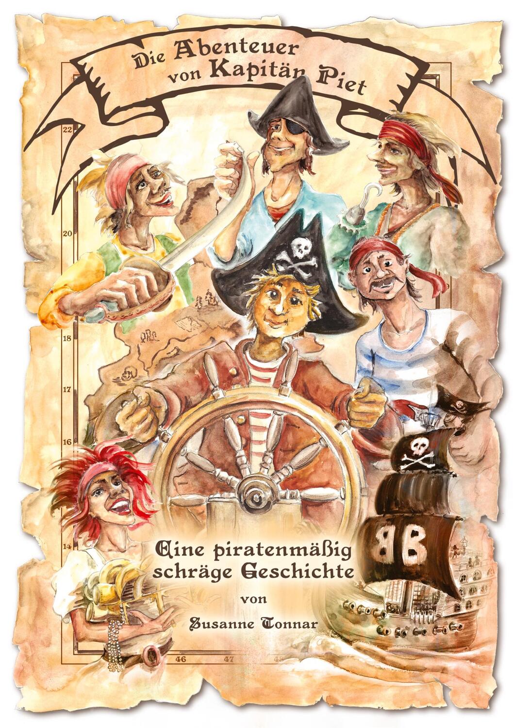 Cover: 9783347978638 | Die Abenteuer von Kapitän Piet | Eine piratenmäßig schräge Geschichte
