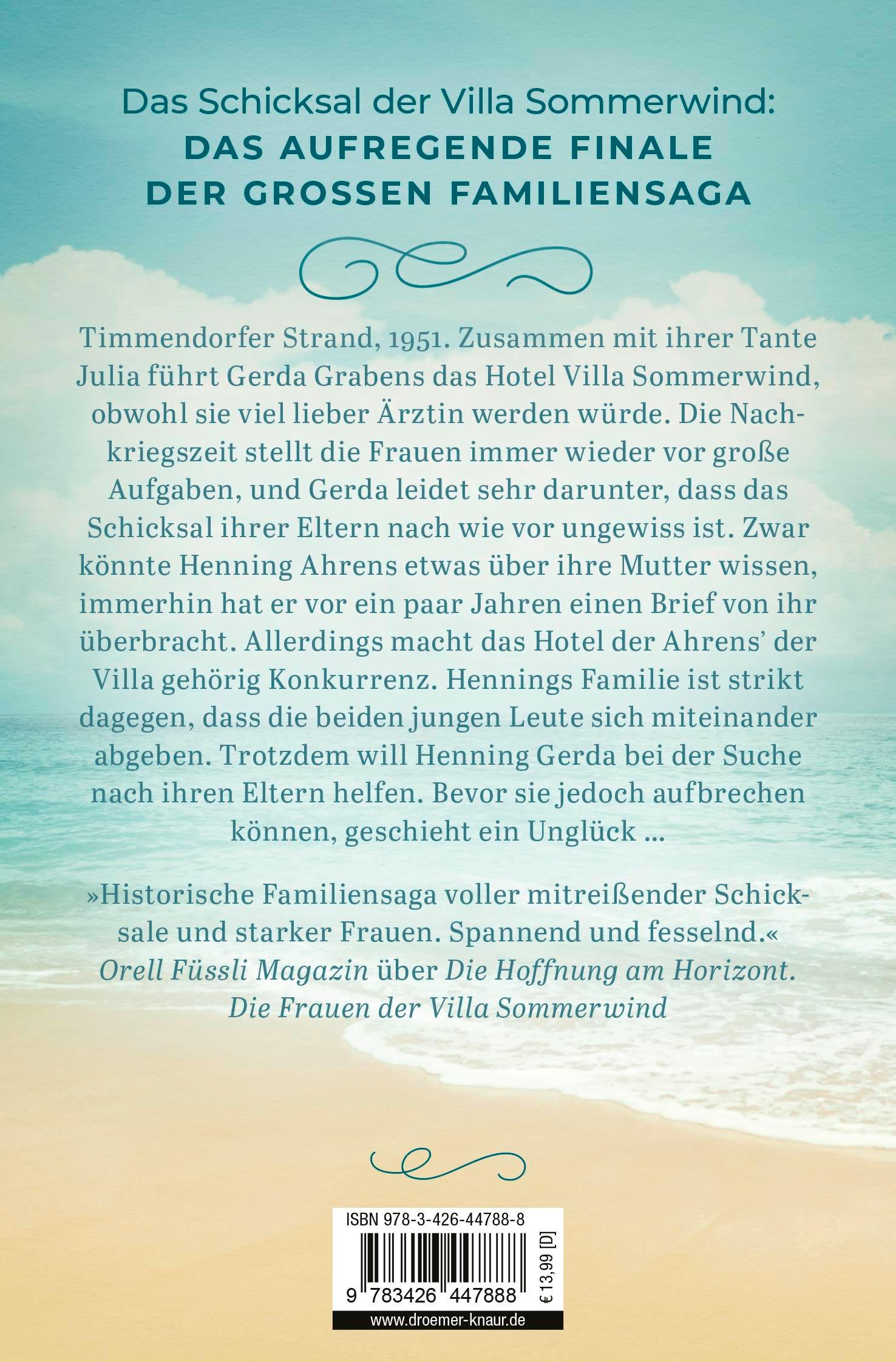 Rückseite: 9783426447888 | Die Frauen der Villa Sommerwind. Die Liebe am Horizont | Anna Husen