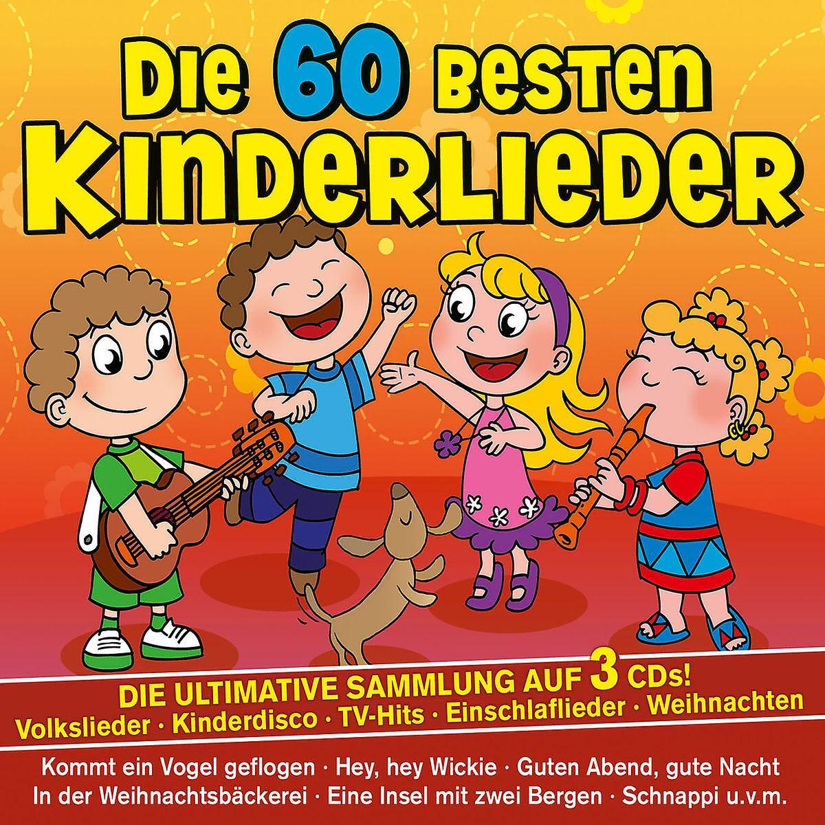 Cover: 602527787411 | Die 60 besten Kinderlieder | Familie Sonntag | Audio-CD | 3 Audio-CDs