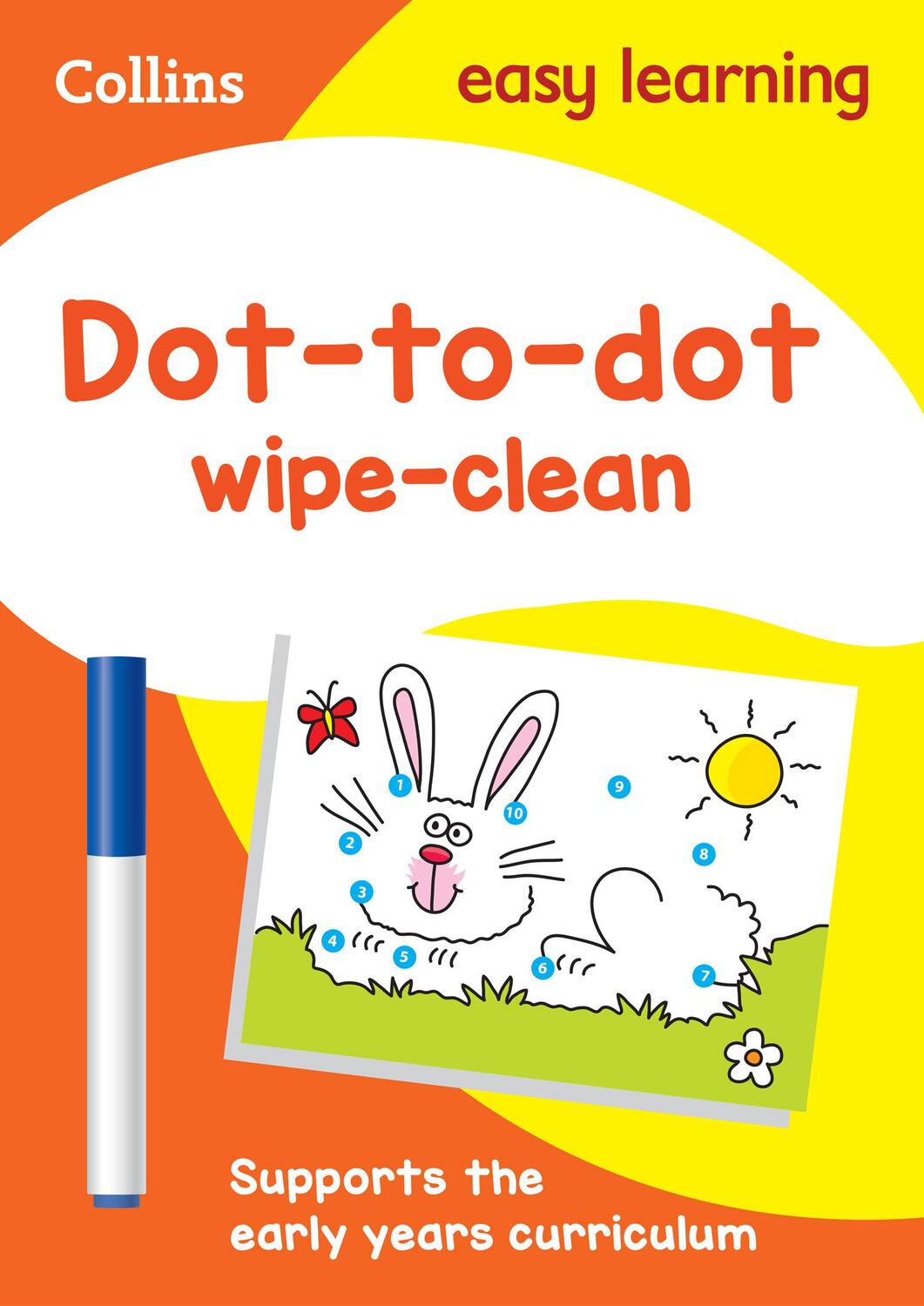 Cover: 9780008335823 | Dot-to-Dot Age 3-5 Wipe Clean Activity Book | Ideal for Home Learning
