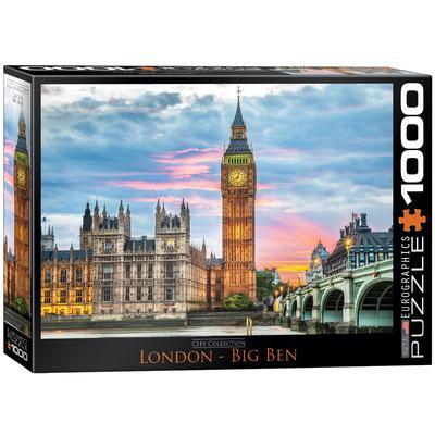 Cover: 628136607643 | London - Big Ben 1000 Puzzle | Stück | Englisch | 2019 | EUROGRAPHICS