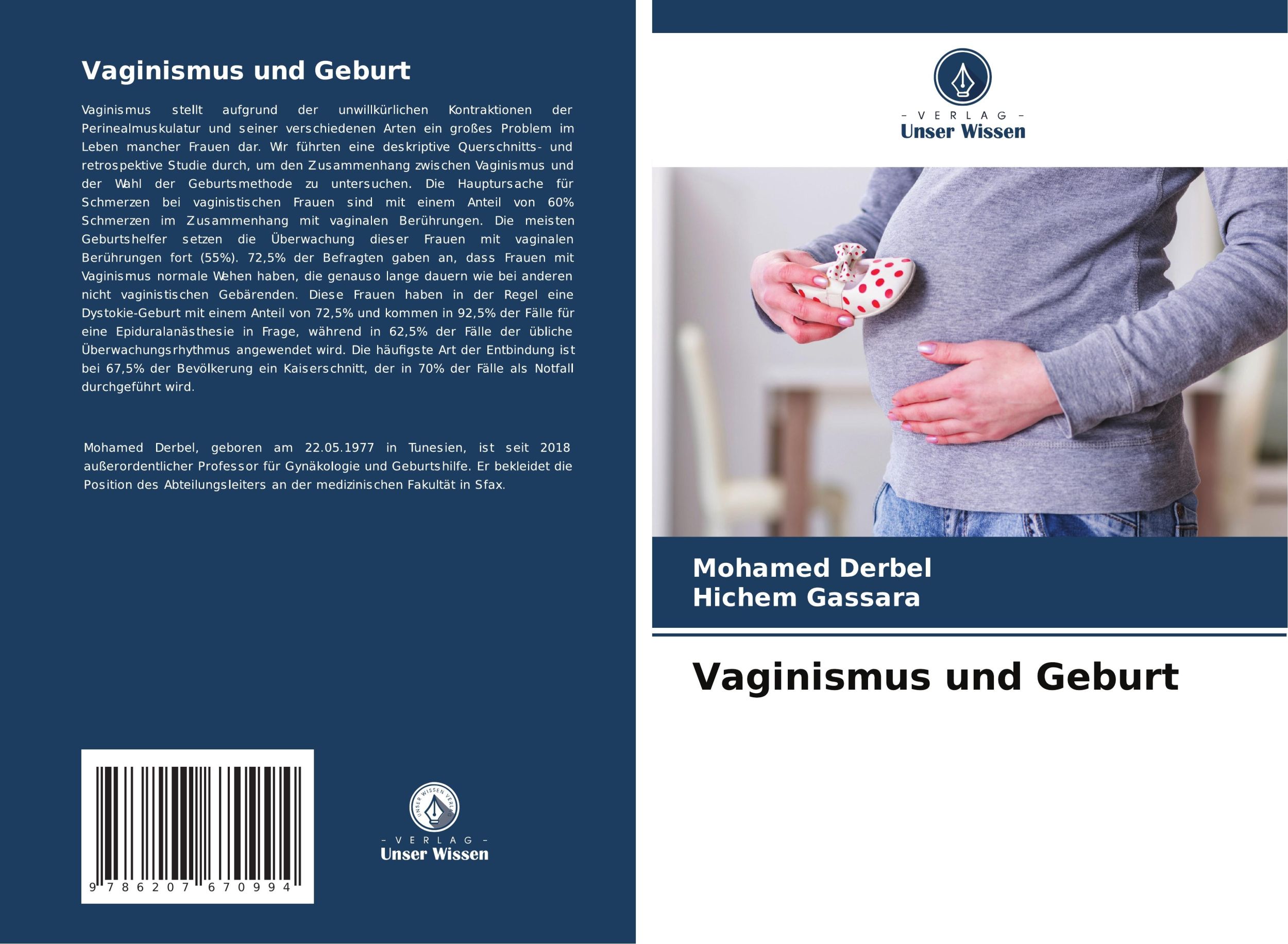 Cover: 9786207670994 | Vaginismus und Geburt | Mohamed Derbel (u. a.) | Taschenbuch | 60 S.