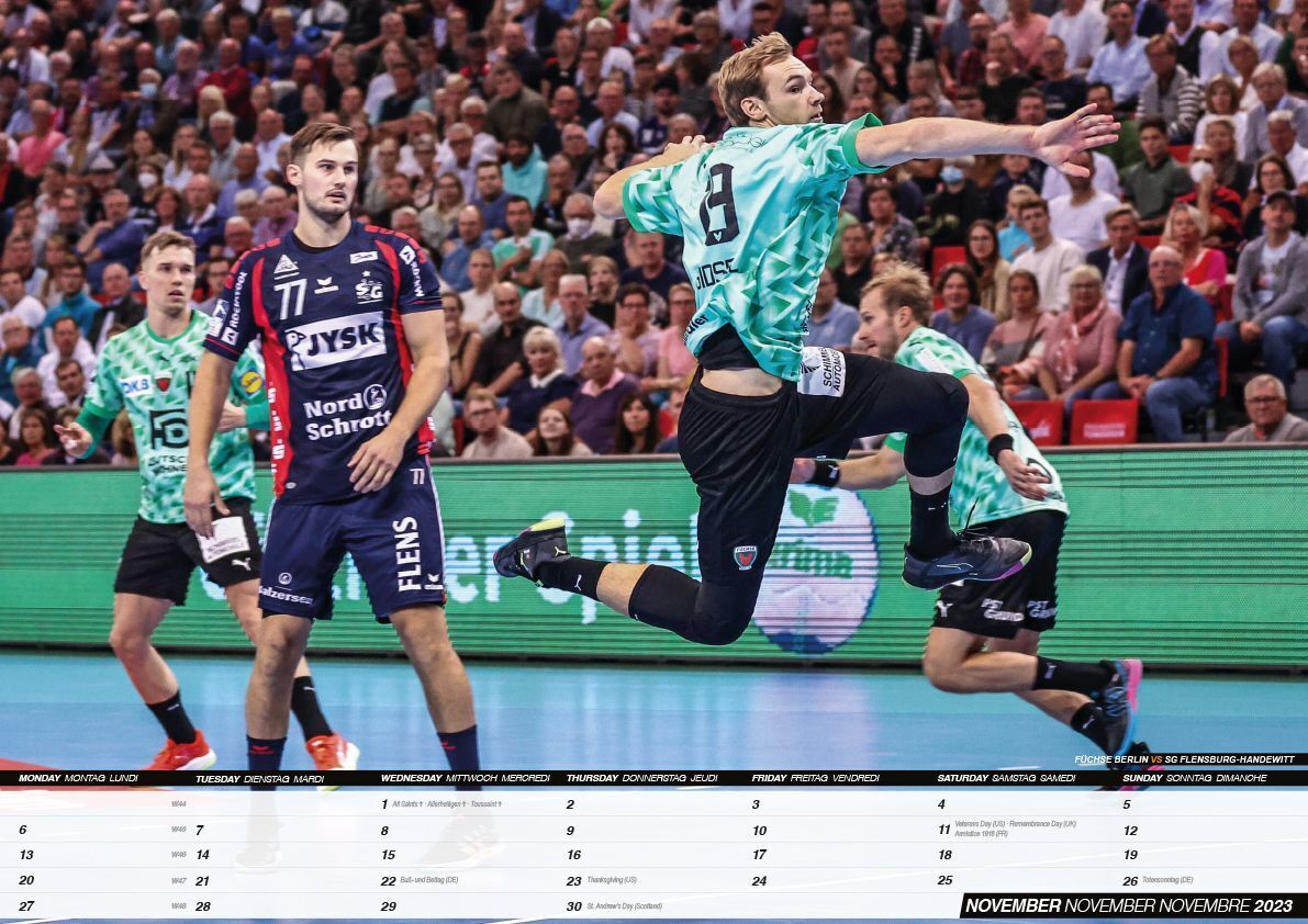 Bild: 9781960825148 | Handball 2024 Kalender | Uwe Gensheimer (u. a.) | Kalender | 14 S.