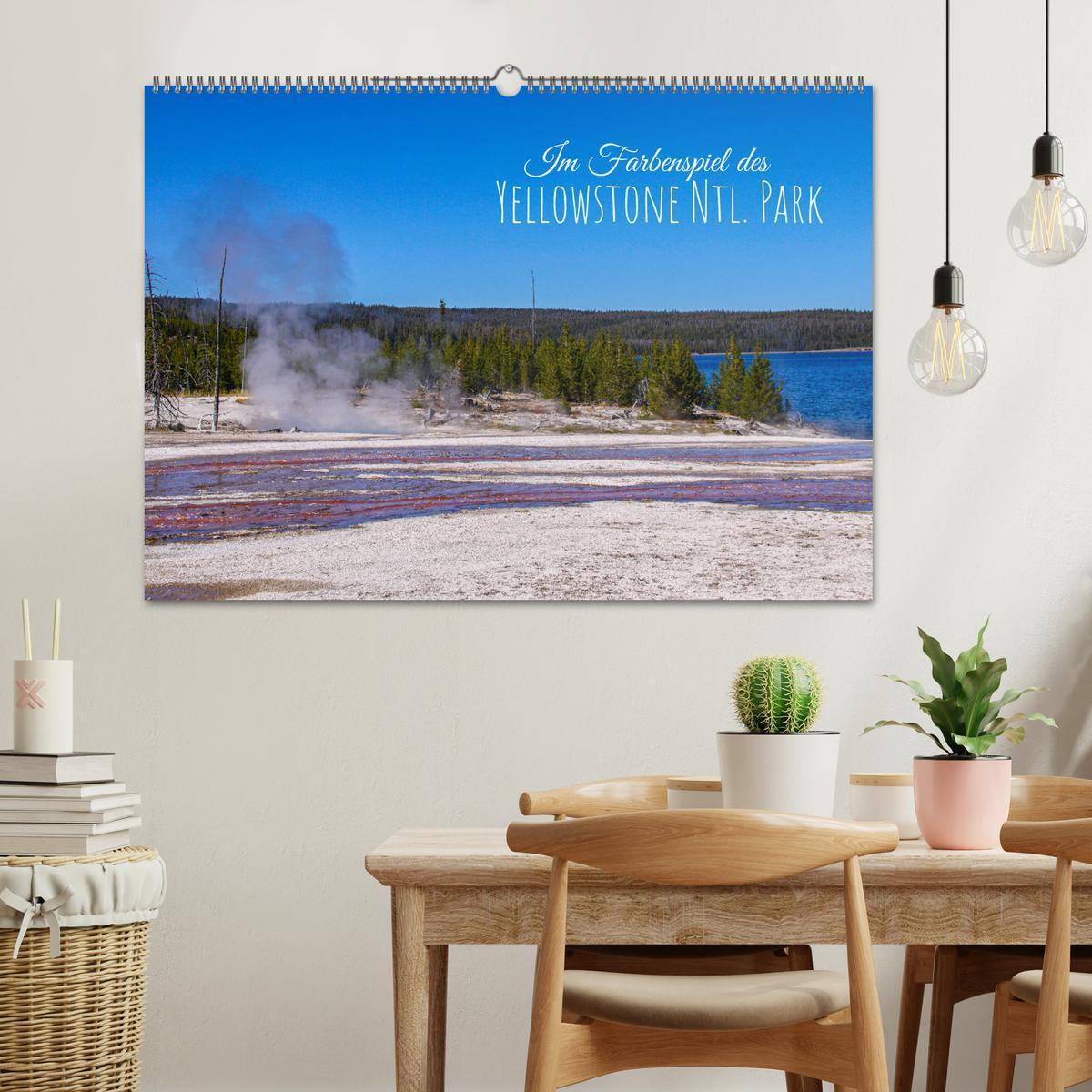 Bild: 9783435045945 | Im Farbenspiel des Yellowstone Natl. Park (Wandkalender 2025 DIN A2...