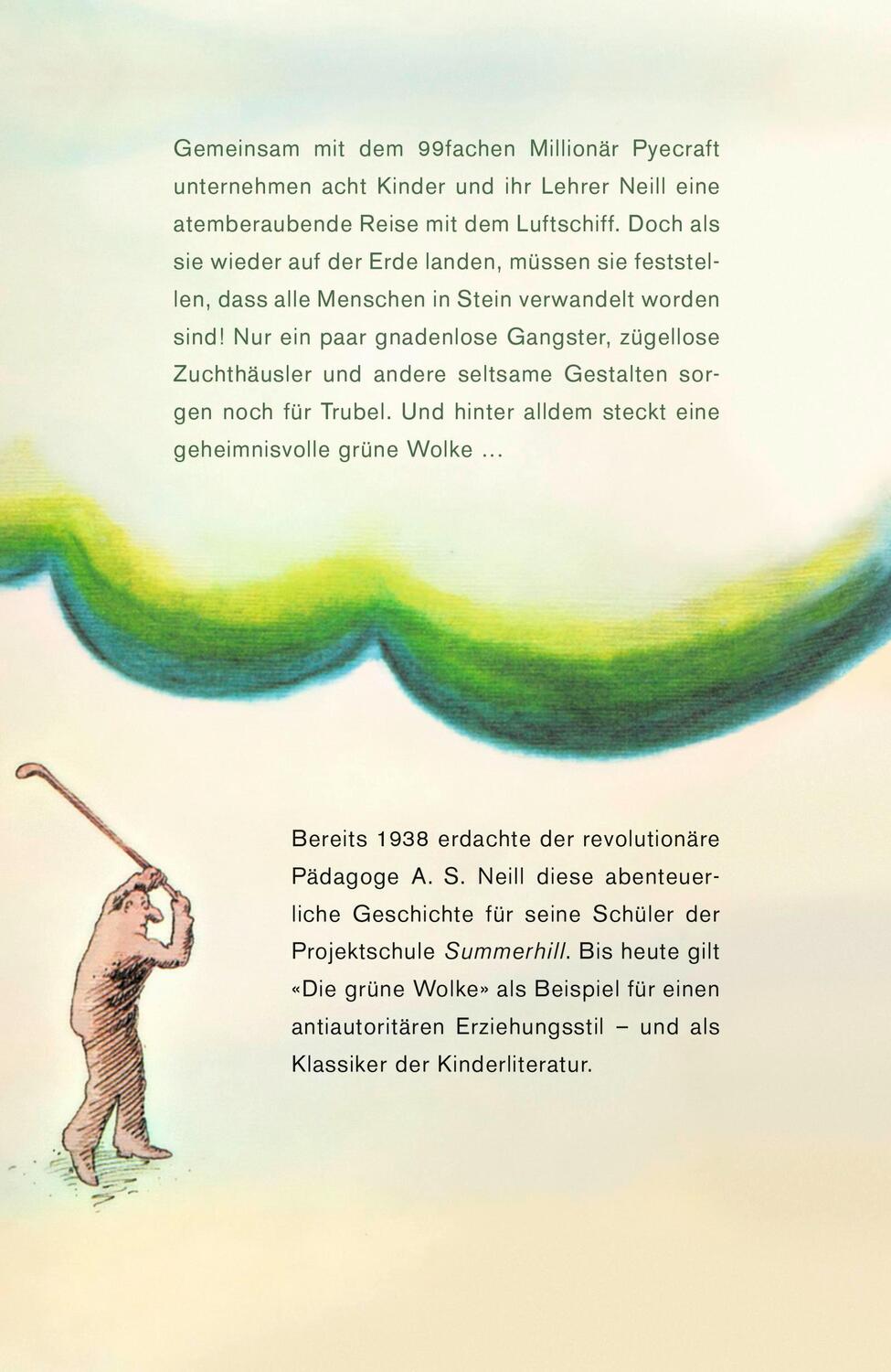 Rückseite: 9783757101558 | Die grüne Wolke | A. S. Neill | Buch | 256 S. | Deutsch | 2024