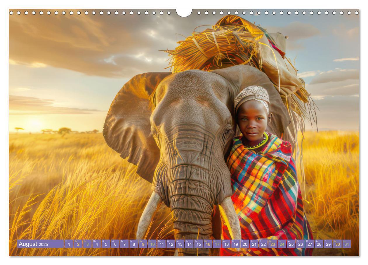 Bild: 9783457152416 | Afrika begeistert - Afrikas Schönheit (Wandkalender 2025 DIN A3...