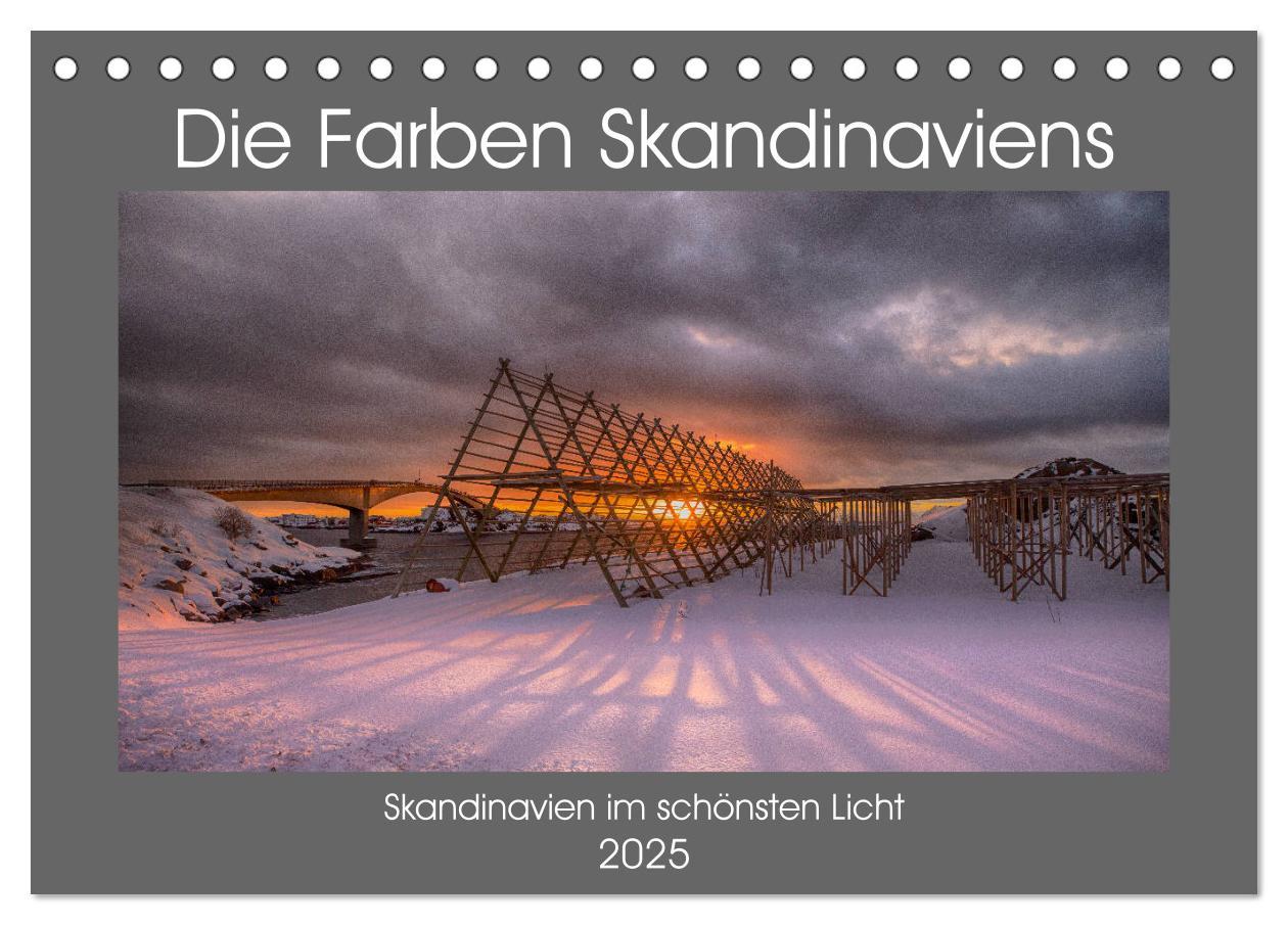 Cover: 9783435217618 | Die Farben Skandinaviens (Tischkalender 2025 DIN A5 quer), CALVENDO...