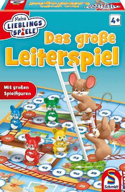 Cover: 4001504405533 | Das große Leiterspiel | Spiel | Deutsch | 2018 | Schmidt