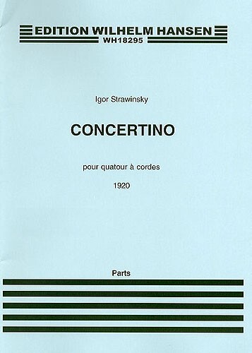 Cover: 9788759854112 | Concertino (1920) For String Quartet | Igor Stravinsky | Taschenbuch