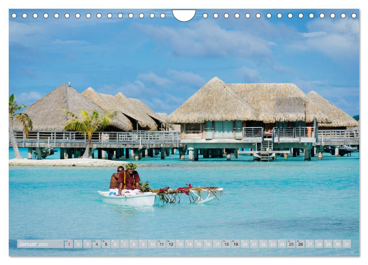 Bild: 9783435223329 | Bora Bora - Strände und Landschaften (Wandkalender 2025 DIN A4...