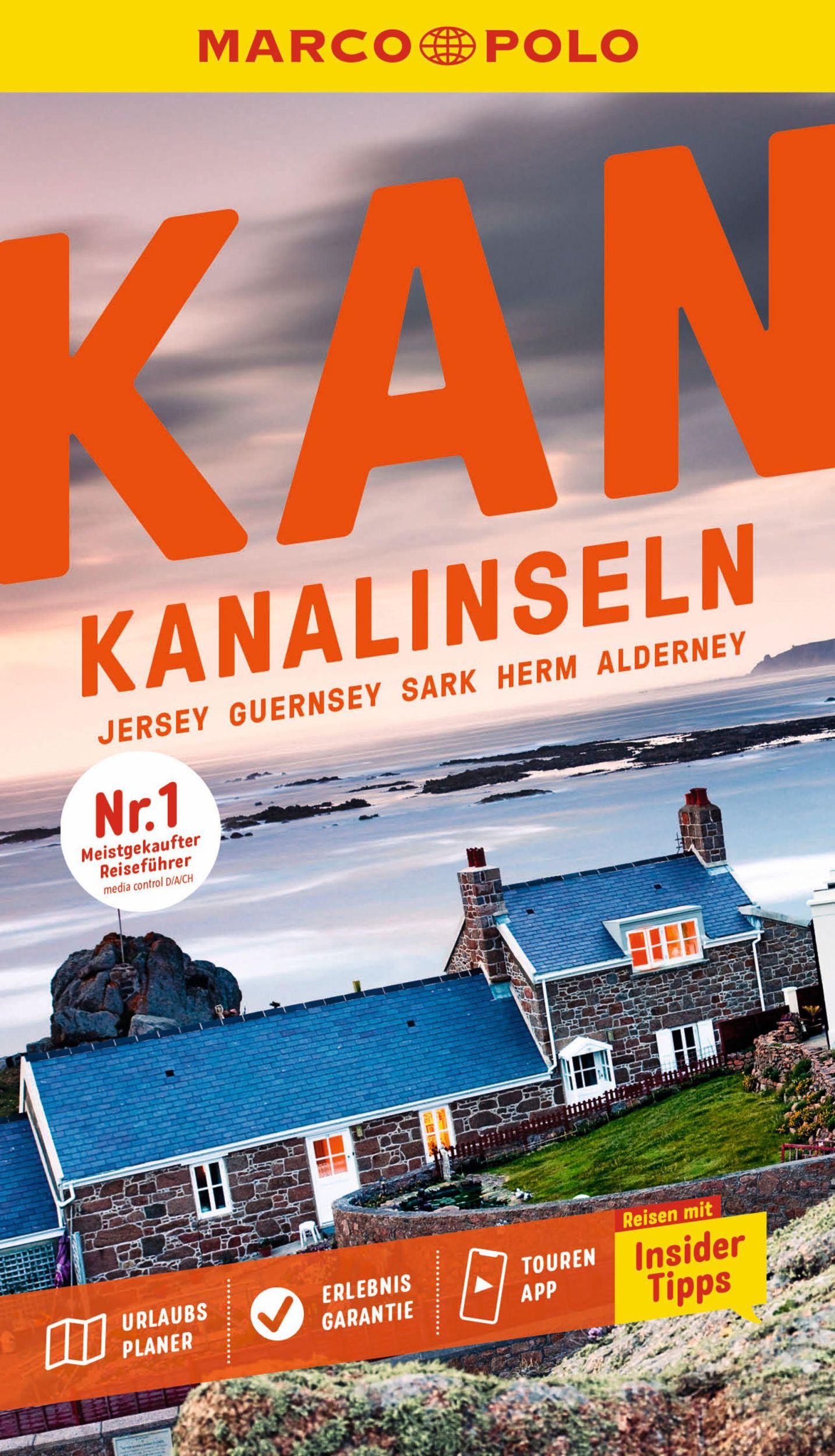 Cover: 9783829735902 | MARCO POLO Reiseführer Kanalinseln, Jersey, Guernsey, Sark, Herm,...