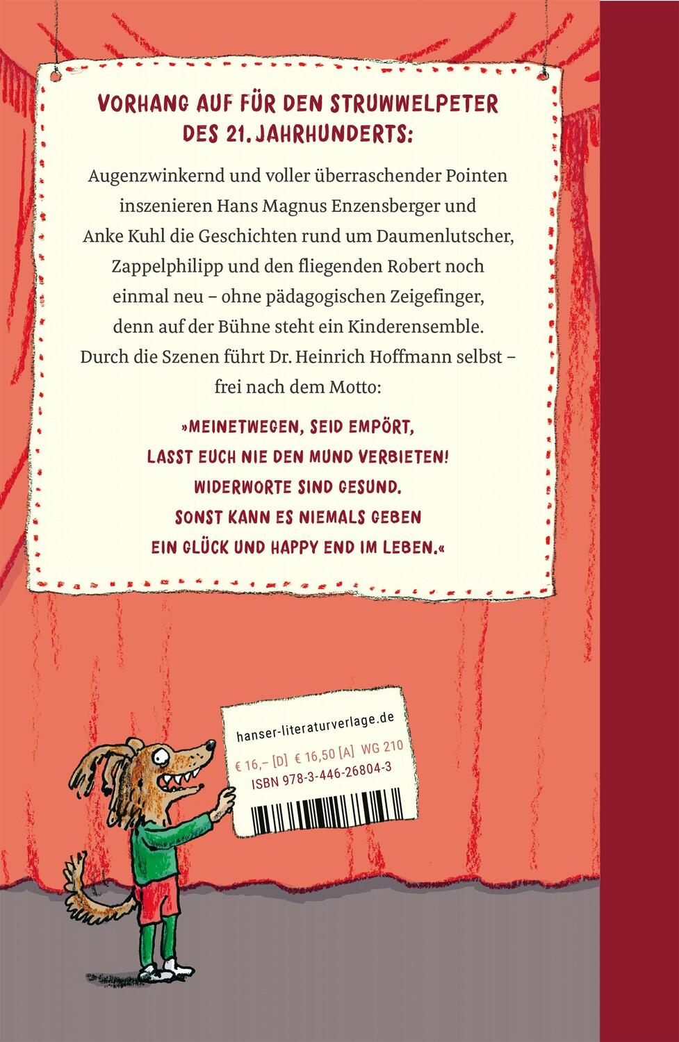 Bild: 9783446268043 | Struwwelpeters Rückkehr | Hans Magnus Enzensberger (u. a.) | Buch