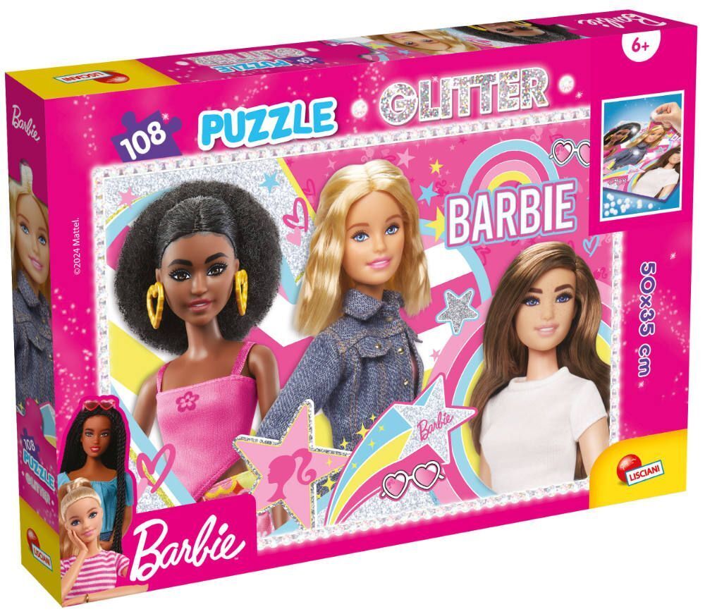 Cover: 8008324081196 | BARBIE GLITTER PUZZLE 108- BEST FRIEND FOREVER! | Spiel | 81196