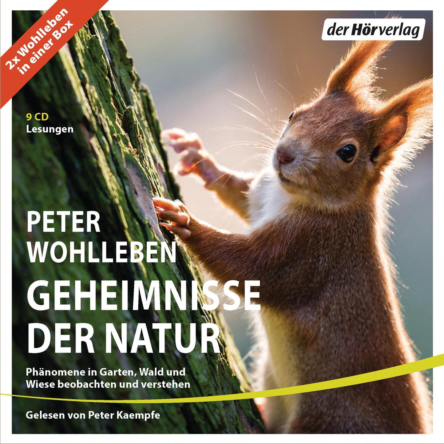Cover: 9783844528237 | Geheimnisse der Natur | Peter Wohlleben | Audio-CD | 9 Audio-CDs