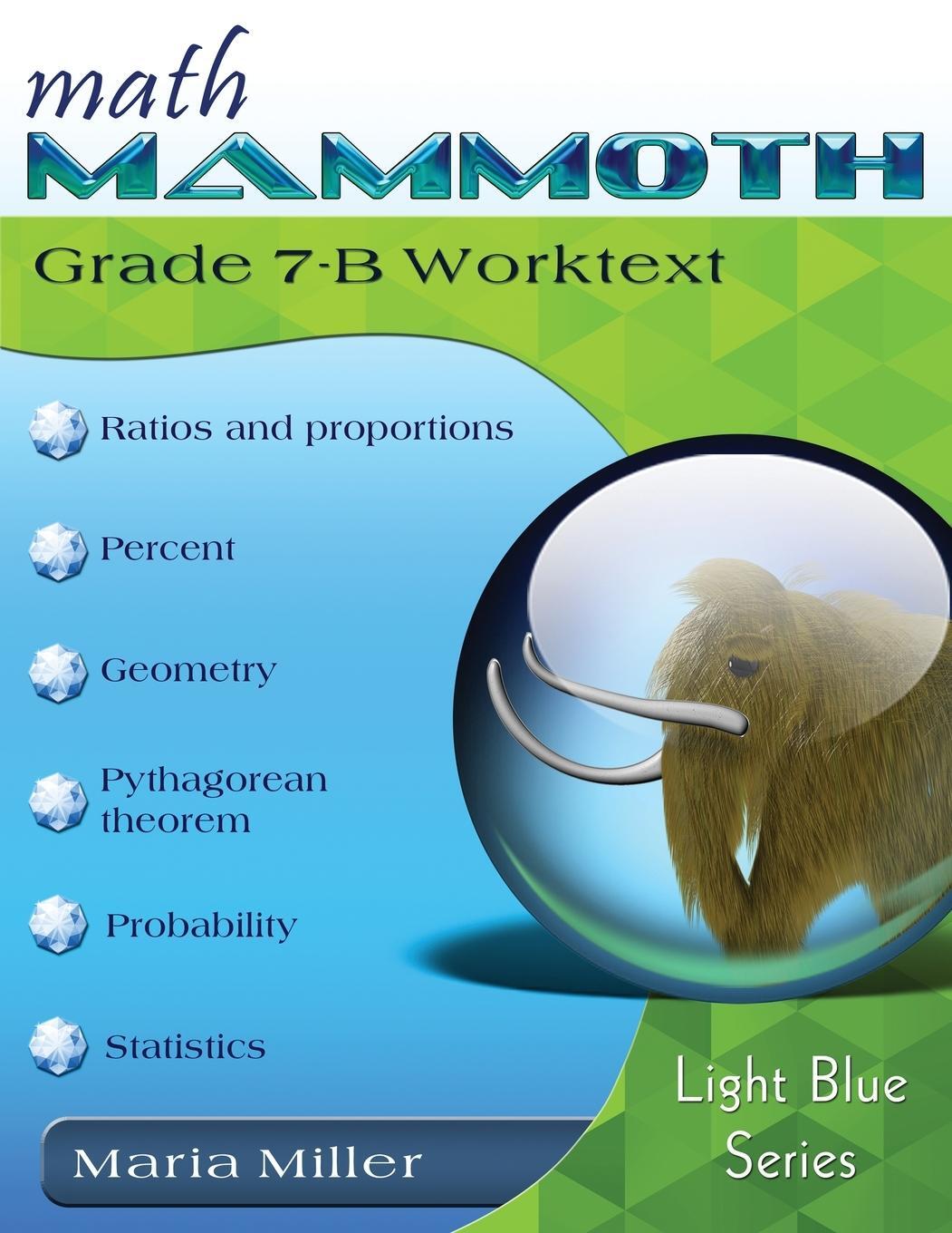 Cover: 9781942715252 | Math Mammoth Grade 7-B Worktext | Maria Miller | Taschenbuch | 2016