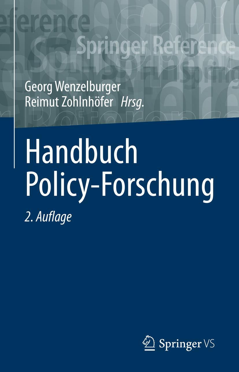 Cover: 9783658345594 | Handbuch Policy-Forschung | Reimut Zohlnhöfer (u. a.) | Buch | XVII