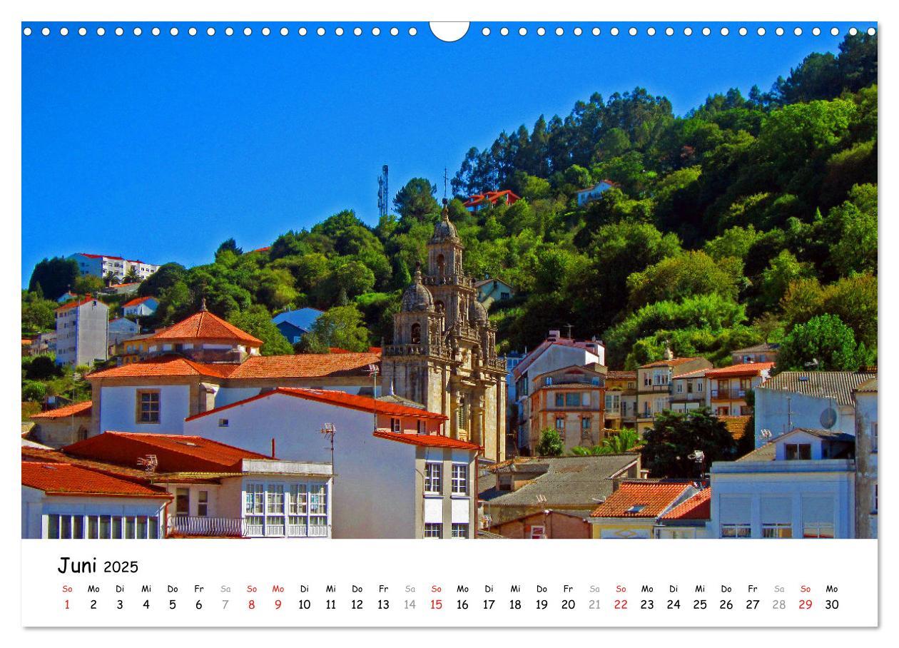 Bild: 9783435193295 | Jakobsweg - Camino Ingles (Wandkalender 2025 DIN A3 quer), CALVENDO...