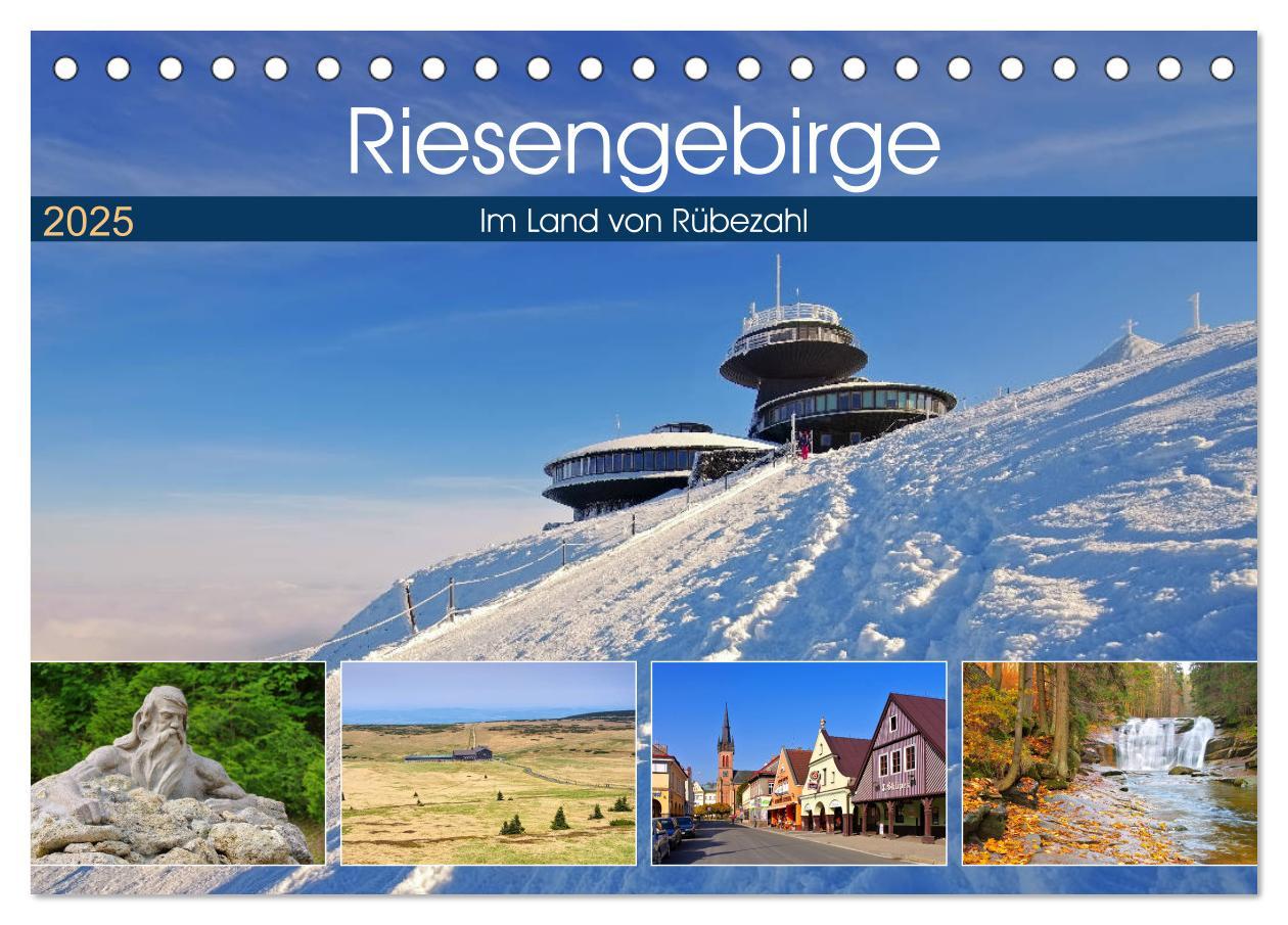 Cover: 9783435334919 | Riesengebirge - Im Land von Rübezahl (Tischkalender 2025 DIN A5...