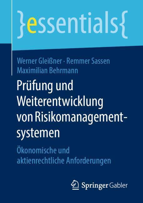 Cover: 9783658255664 | Prüfung und Weiterentwicklung von Risikomanagementsystemen | Buch