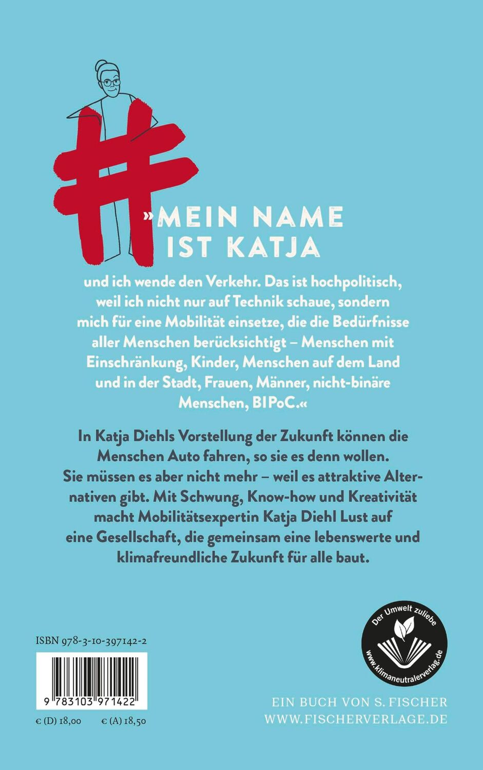 Rückseite: 9783103971422 | Autokorrektur - Mobilität für eine lebenswerte Welt | Katja Diehl