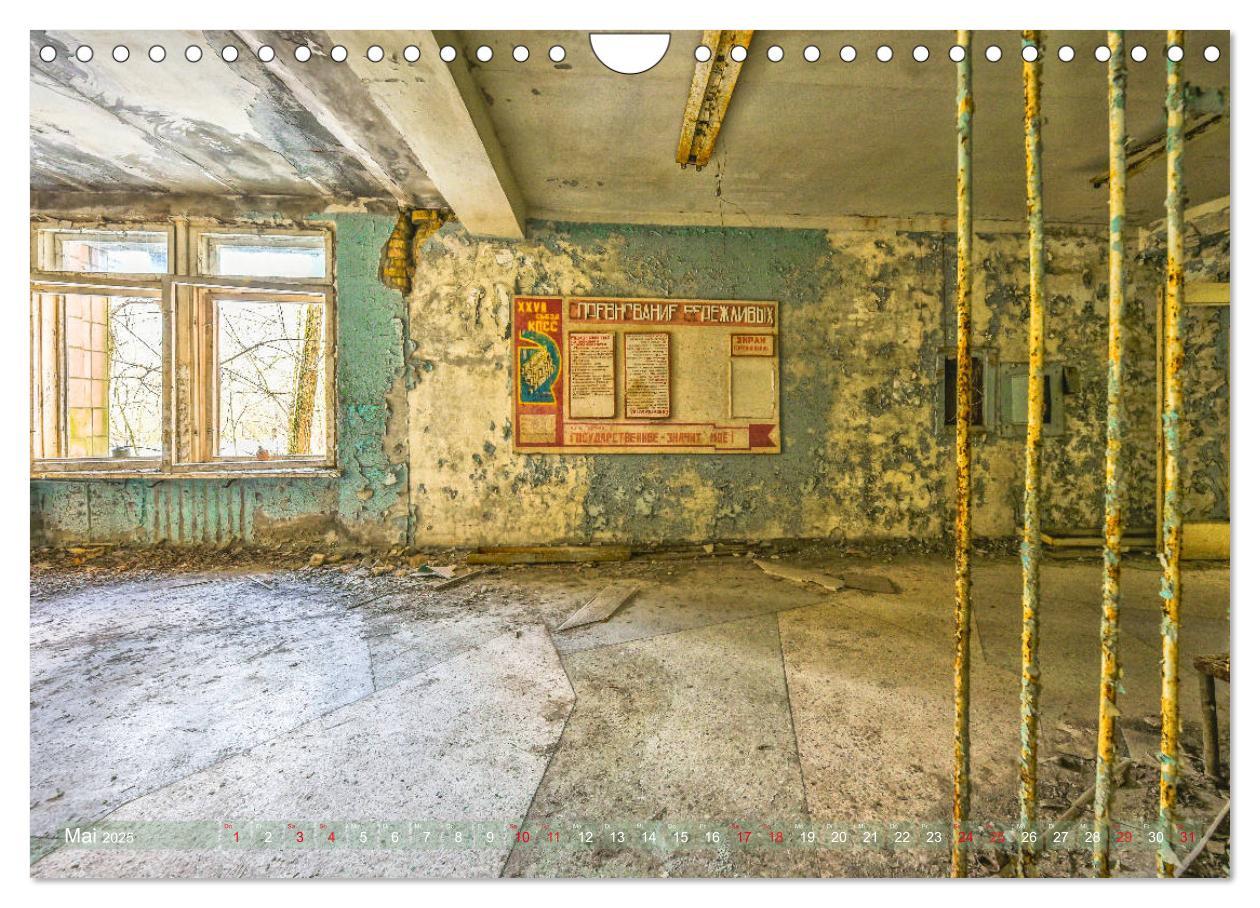 Bild: 9783435245680 | Tschernobyl - Die Sperrzone um das Atomkraftwerk (Wandkalender 2025...