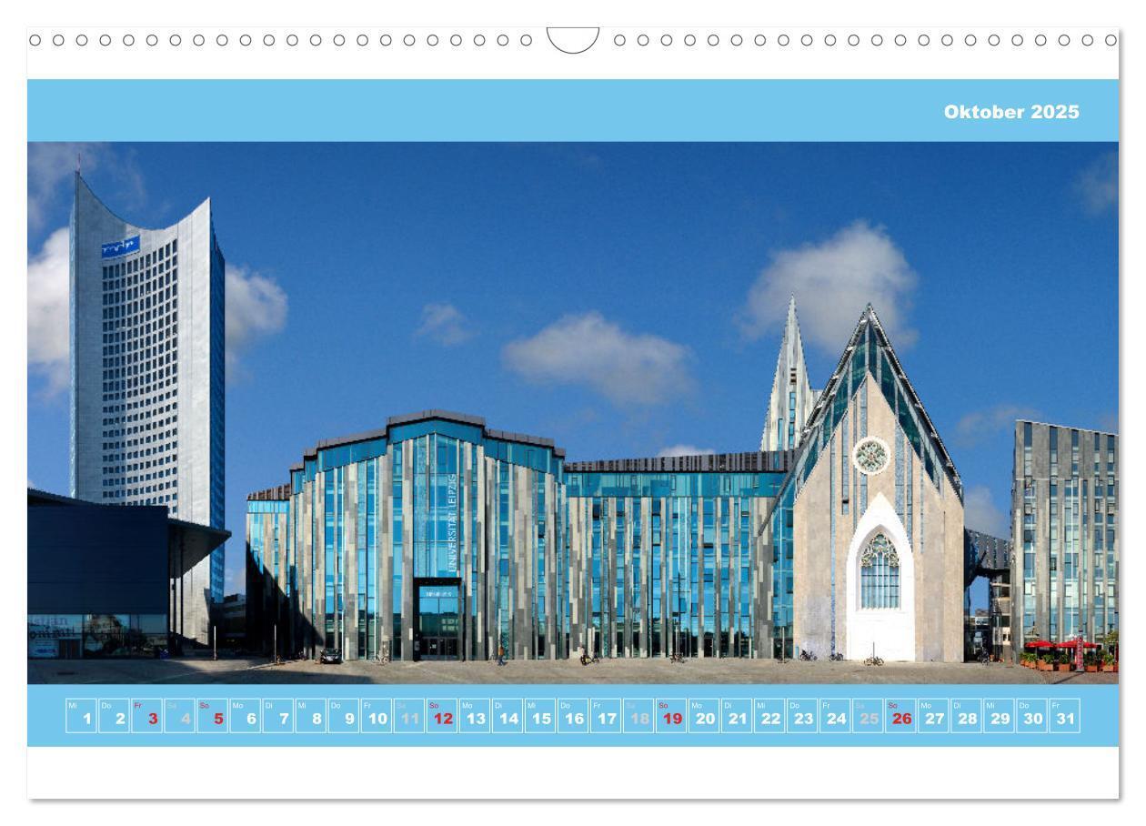 Bild: 9783435798445 | Leipzig Fassade 2025 (Wandkalender 2025 DIN A3 quer), CALVENDO...