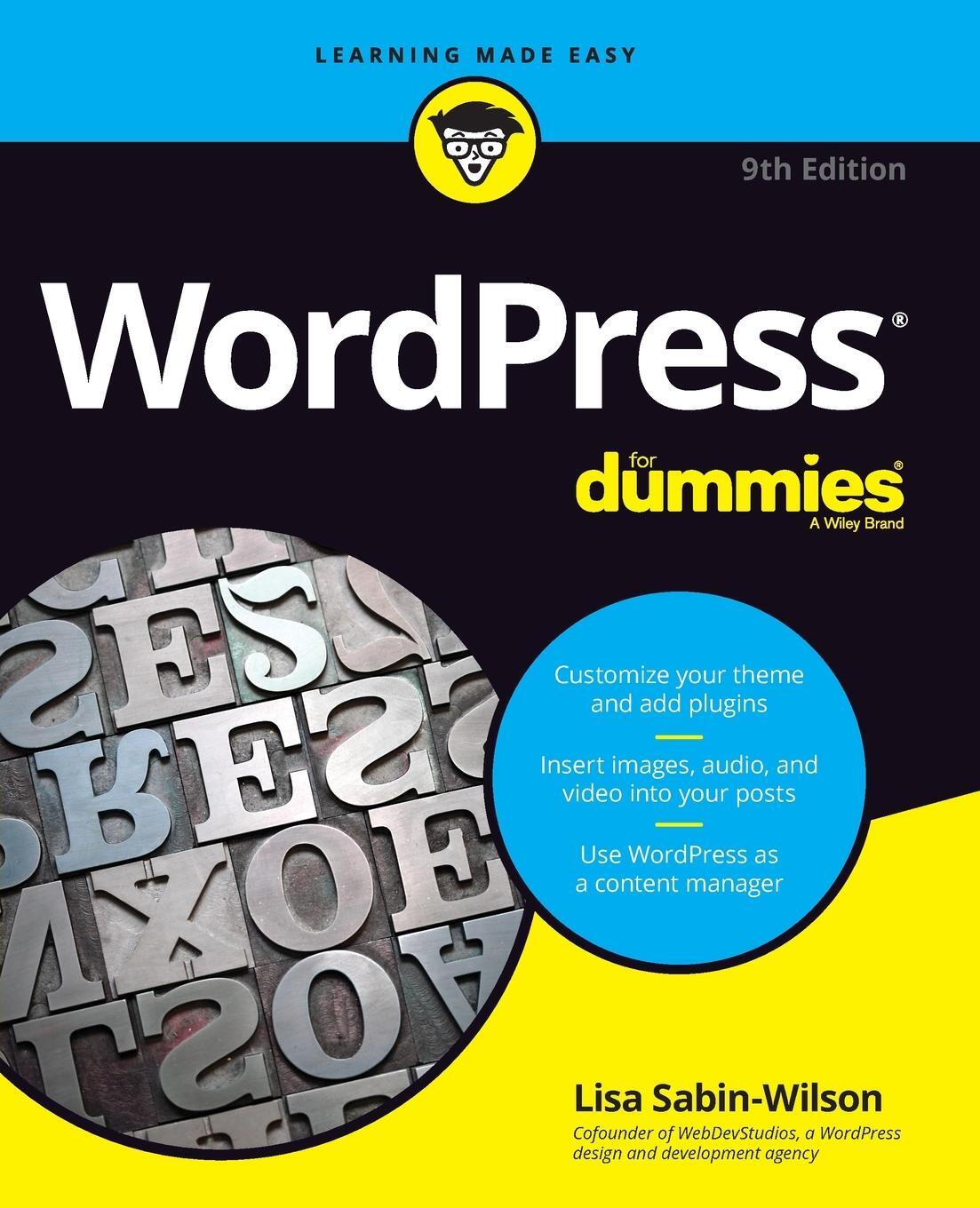 Cover: 9781119696971 | WordPress For Dummies | Lisa Sabin-Wilson | Taschenbuch | Englisch