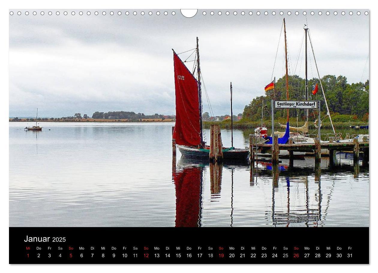 Bild: 9783435485154 | Zeit für... die Insel Poel (Wandkalender 2025 DIN A3 quer),...