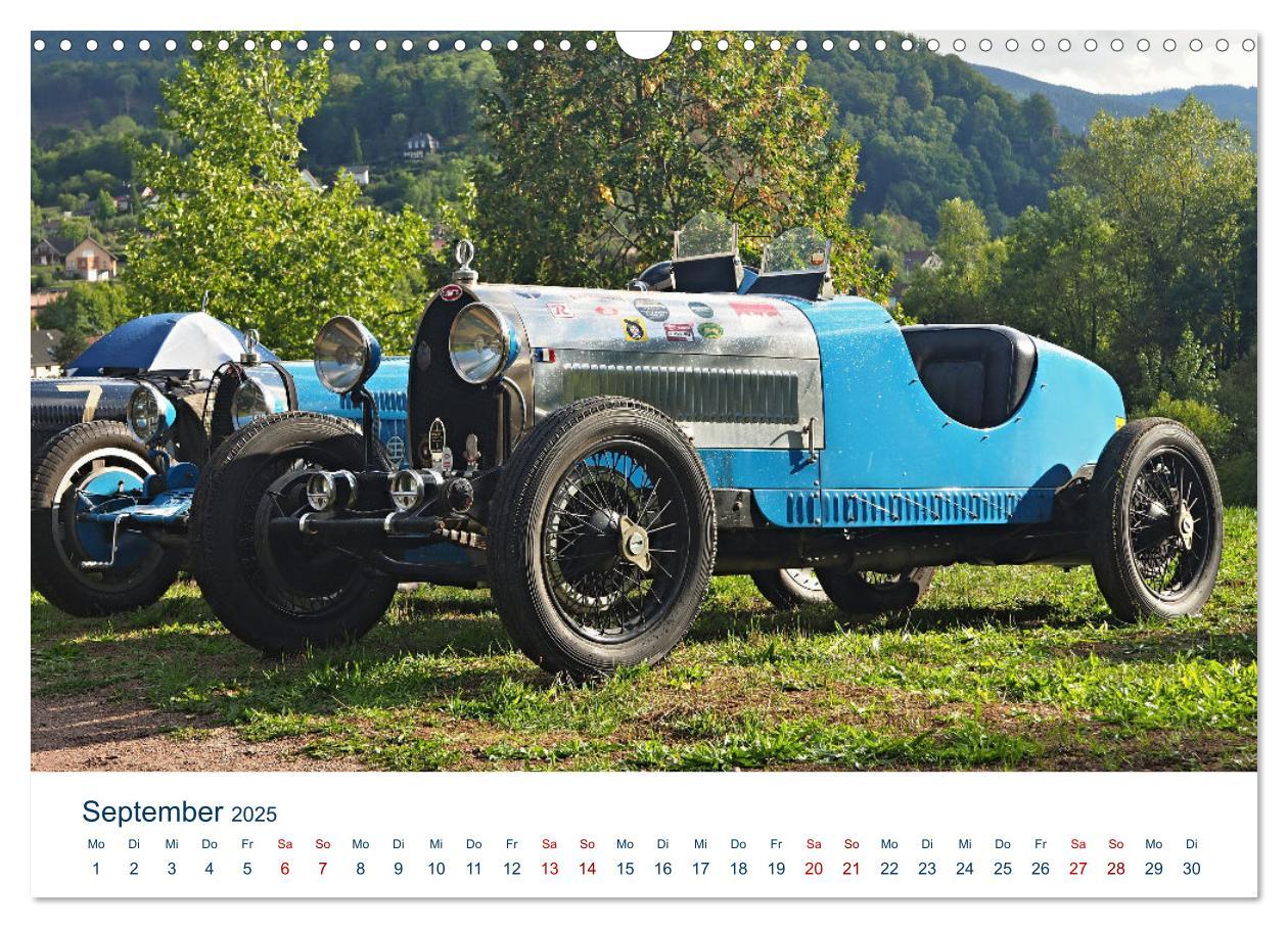 Bild: 9783383913617 | Bugatti Traumautos (Wandkalender 2025 DIN A3 quer), CALVENDO...