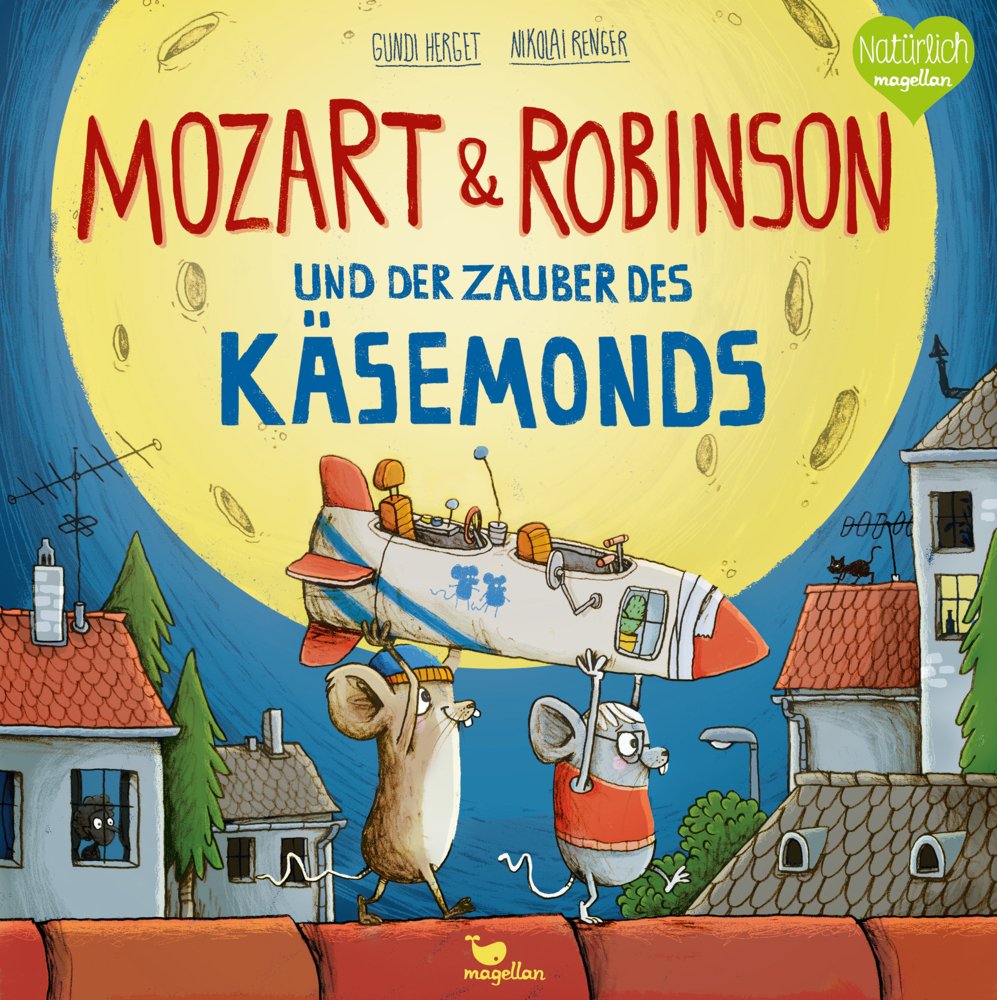 Cover: 9783734820243 | Mozart &amp; Robinson und der Zauber des Käsemonds | Gundi Herget | Buch