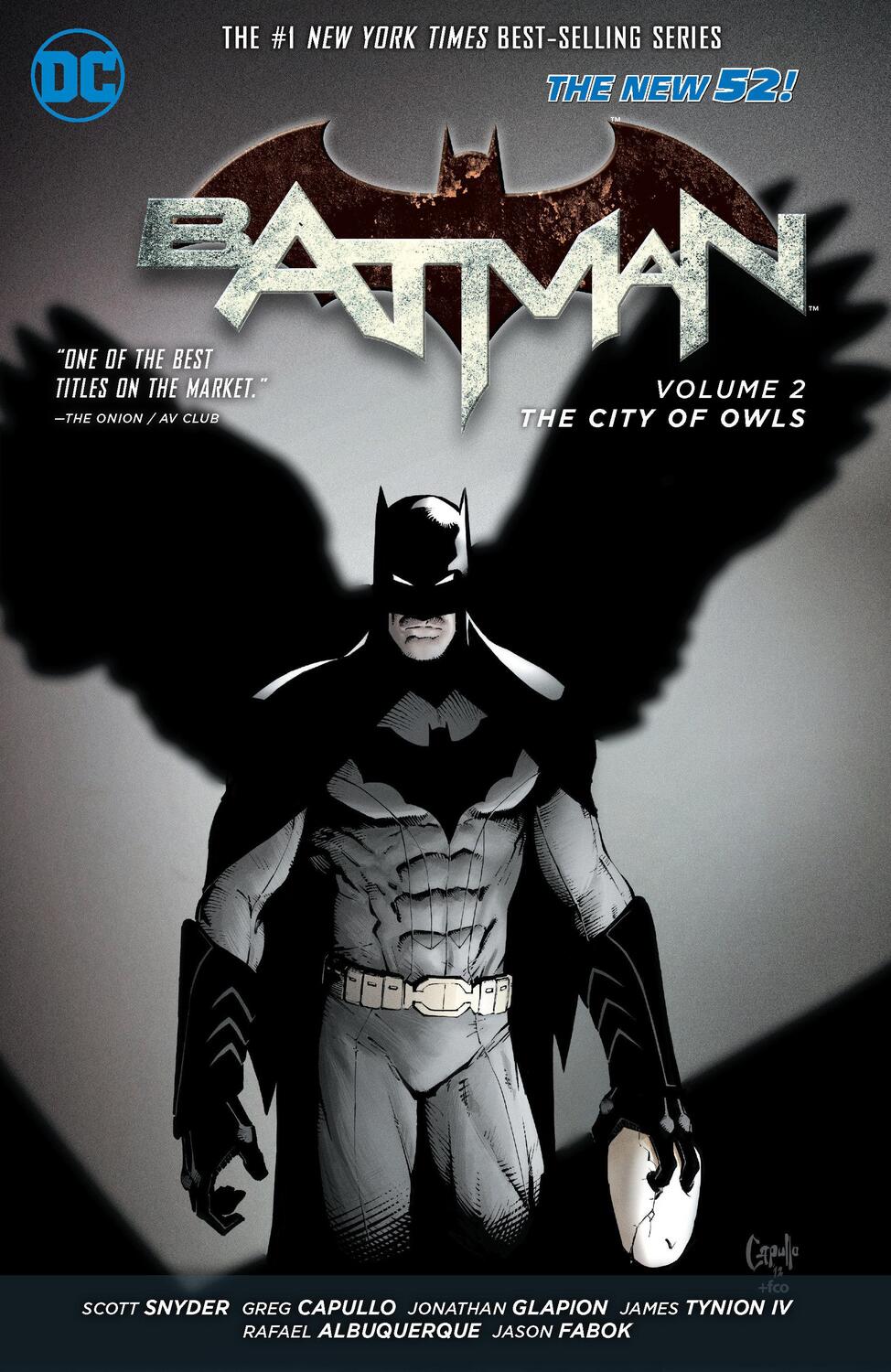 Cover: 9781401237783 | Batman Vol. 2: The City of Owls (the New 52) | Scott Snyder | Buch