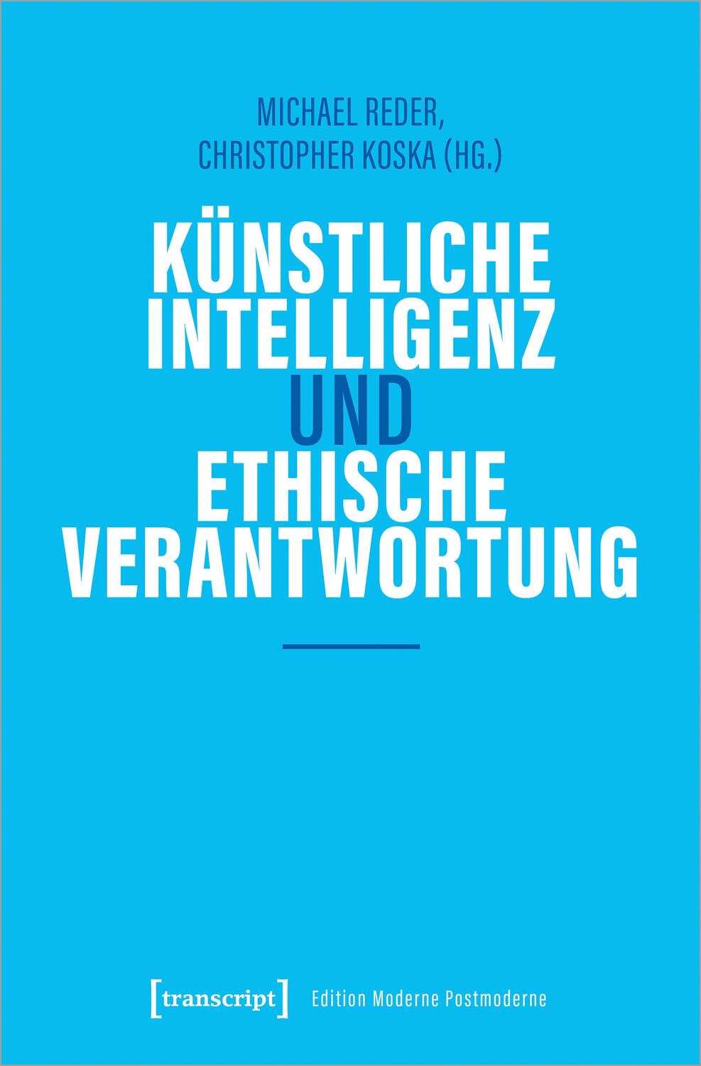Cover: 9783837669053 | Künstliche Intelligenz und ethische Verantwortung | Reder (u. a.)