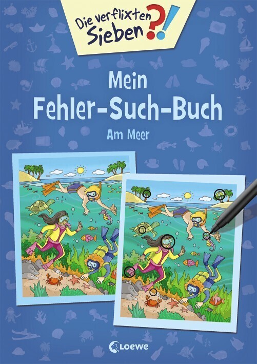 Cover: 9783743203624 | Mein Fehler-Such-Buch - Am Meer | Die verflixten Sieben | Taschenbuch