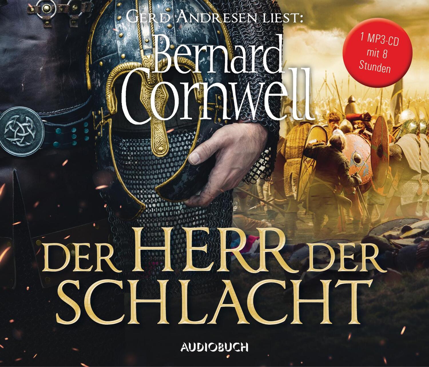 Cover: 9783958628021 | Der Herr der Schlacht | Bernard Cornwell | MP3 | Die Uhtred-Saga